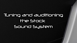 How to tune the BRZ/86/FRS stock Sound System and Impressions