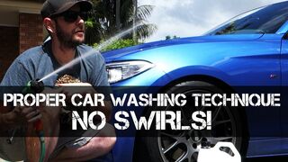 Best Car Washing Technique - NO MORE SWIRLS!