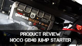 NOCO GB40 Jump Starter - CAN IT START A BIG V8? - Product Review