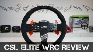 REVIEW - FANATEC CSL Elite Steering Wheel WRC + NEW QUICK RELEASE