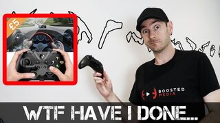 I bought the CHEAPEST Sim Racing "Steering Wheel" Imaginable, Here's What Happened