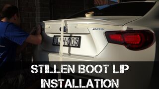 Stillen Boot Lip Installation - Subaru BRZ - Scion FRS - Toyota 86