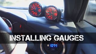 Installing Boost/Oil Pressure/AFR Gauges