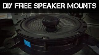 How to make FREE aftermarket speaker mounts for BRZ/86/FRS