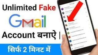 How to create fake gmail account without phone number || How to create Temporary Gmail