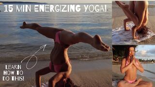 Morning Yoga - 15-Minute Energizing Sequence for Balance, Flexibility, and GRATITUDE ????????