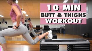 10 MIN Butt and Thighs Workout | No Equipment | At Home