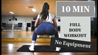 10 MIN FULL BODY WORKOUT | No Equipment | Home Workout | Beginner