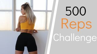 BOOTY BURN // 500 REPS CHALLENGE build Glutes fast | Mary Braun