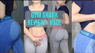 GYM SHARK REVIEW + TRY ON HAUL | booty leggings