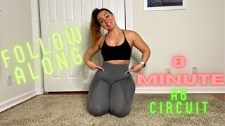 8 MINUTE AB CIRCUIT | BODYWEIGHT WORKOUT