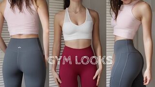 Most Flattering GYM LOOKS