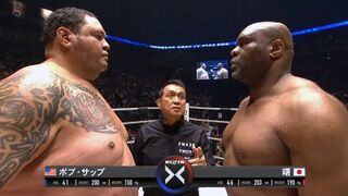 Taro Akebono (Japan) vs Bob Sapp (USA) II | KNOCKOUT, Fight HD