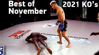 MMA's Best Knockouts of the November 2021, HD