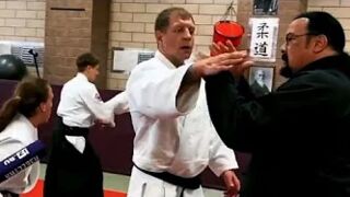 Aleksander Emelianenko learns mortal techniques from Steven Seagal | MMA Physical form 2019