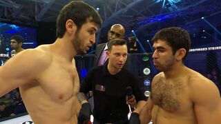 ZABIT Magomedsharipov SMASHES Artak Nazaryan, TKO, MMA fight HD