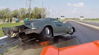 Camaro DESTROYED in $10,000 Grudge Race ACCIDENT!