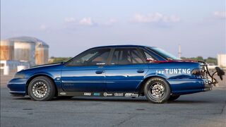 He created the worlds only 1,000HP Ford Taurus SHO!