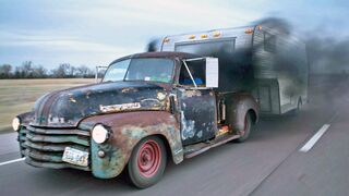 Badass Diesel Turbo RAT ROD Pickup