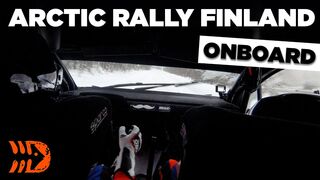 WRC Arctic Rally Finland Testing ONBOARD
