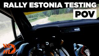 WRC Rally Estonia 2021 Testing POV