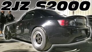 2JZ S2000 on Texas Streets - BOOSTED NIGHTS!