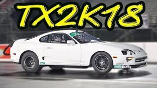 Worlds Fastest WHITE Supra in the LEFT Lane in Texas!