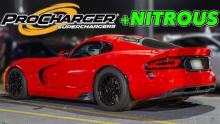10 Cylinders Weren’t Enough! (1067hp Supercharged Viper!)