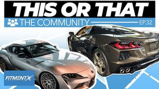 Would You Rather Own The 2020 Supra or 2020 Corvette?! |This or That EP. 32| The Community