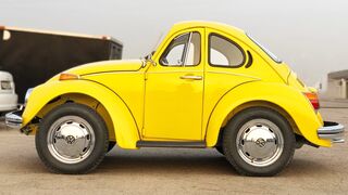 They Photoshopped a VW Beetle in REAL LIFE!