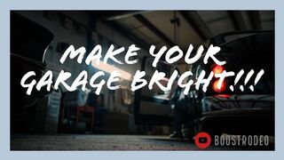 Make Your Garage Bright!!! With LED Retrofit lighting