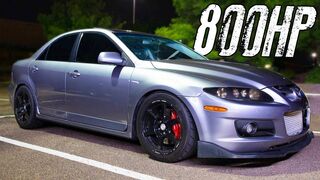 800HP Mazdaspeed6 battles V8’s on the STREET!