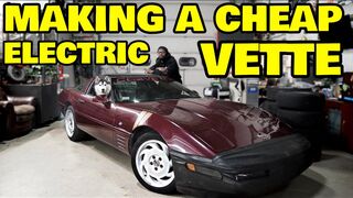 We're Converting the WORST Corvette to electric on the cheap!