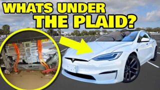 Worlds First Deep Look under the Tesla Model S Plaid
