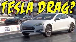 Tesla P85D Drag Strip DOMINATION!