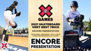 PACIFICO SKATEBOARD VERT BEST TRICK with TONY HAWK | X Games 2021
