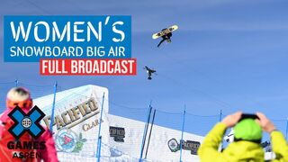 Pacifico Women’s Snowboard Big Air: FULL BROADCAST | X Games Aspen 2021