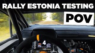 WRC Rally Estonia 2020 Testing POV