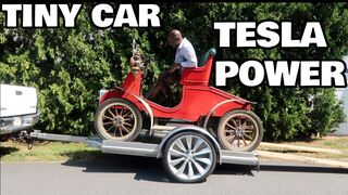 Daisy, The Tesla Powered Disney Car!