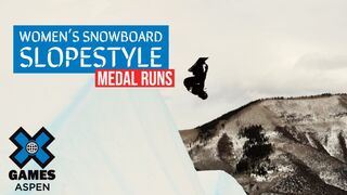 MEDAL RUNS: Jeep Women’s Snowboard Slopestyle | X Games Aspen 2021