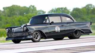 Can he hit 200mph?! - GORGEOUS 56’ Chevy