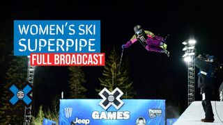 Women’s Ski SuperPipe: FULL BROADCAST | X Games Aspen 2021