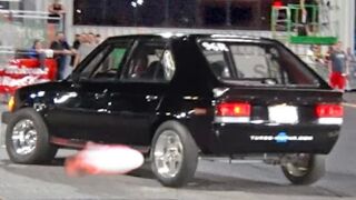 Turbo Dodge Omni GLH 5-Speed RECORD! 9.99 @ 143 MPH!