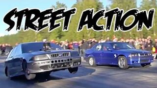 SWEDEN Street Racing - Gripping on the STREET!
