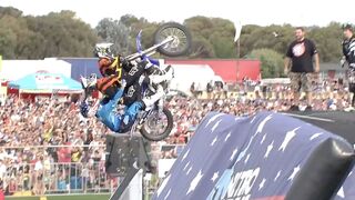 World's First 3-Person FMX Backflip - Cam Sinclair