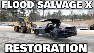 Restoring a Flood Salvage Tesla Model X Part 1