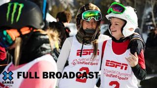 Special Olympics Unified Snowboarding and Skiing: FULL BROADCAST | X Games Aspen 2020