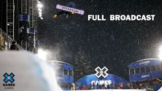 Monster Energy Men’s Snowboard SuperPipe Elimination: FULL BROADCAST | X Games Aspen 2020