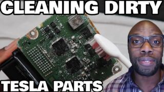 Restoring a Flood Salvage Tesla Model X Part 3: Cleaning Duty!