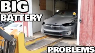 Restoring a Flood Salvage Tesla Model X Part 6: Battery Issues!